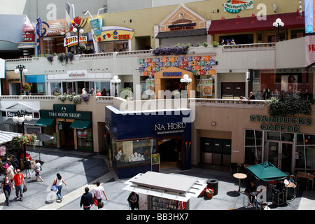 Westfield Horton Plaza un centro commerciale situato in downtown San Diego California usa Foto Stock