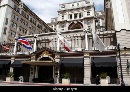 Facciata del rinnovato us grant hotel su Broadway san diego california Foto Stock