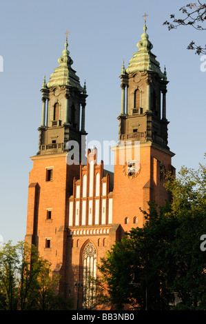 Il Archcathedral Basilica di San Pietro e San Paolo, Poznan, Grande Polonia voivodato, Polonia Foto Stock