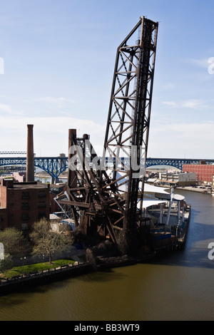 Vecchi ponti in Cleveland Foto Stock