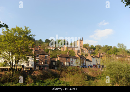 La banchina Ironbridge Telford Shropshire England Regno Unito Foto Stock