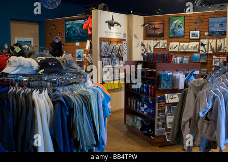 Negozio di articoli da regalo del museo della balena, Friday Harbor, San Juan Island, nello Stato di Washington. Foto Stock