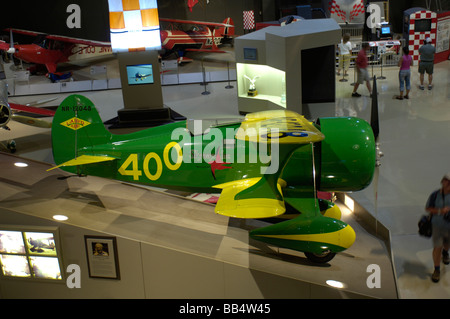 Laird Super soluzione, Replica, vincitore del 1931 Bendix Trophy gara pilotata da Jimmy Doolittle Foto Stock