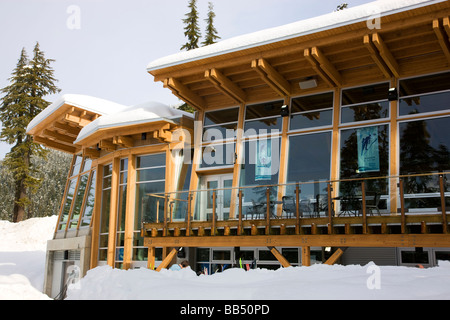 Il Whistler Olympic Park ospita del nordic eventi in quelli invernali di Vancouver 2010 Whistler della Columbia britannica in Canada Foto Stock