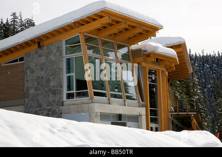 Il Whistler Olympic Park ospita del nordic eventi in quelli invernali di Vancouver 2010 Whistler della Columbia britannica in Canada Foto Stock