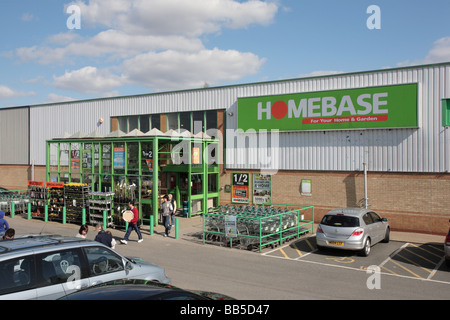 Homebase DIY store Foto Stock