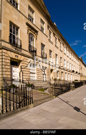 Alloggiamento su Great Pulteney Street, Bath, Inghilterra, Regno Unito Foto Stock