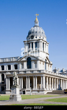 Royal Naval College di Greenwich Londra Inghilterra Foto Stock