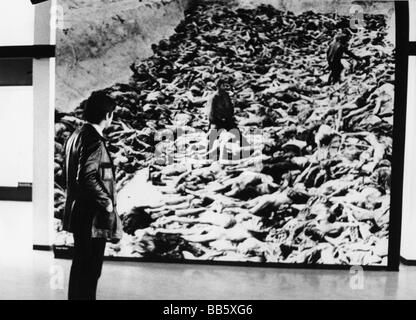 Geografia / viaggio, Germania, Dachau, campo di concentramento, memoriale, museo, vista interna, 1.4.1972, Foto Stock
