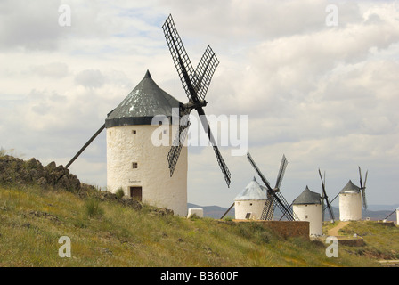 A Consuegra Windmühlen Consuegra Mulino a Vento 16 Foto Stock