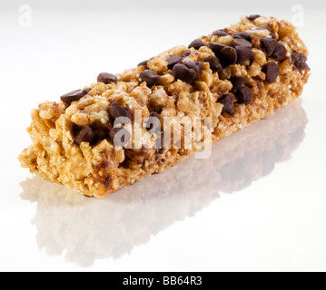 Chocolate Chip barra di cereali Foto Stock