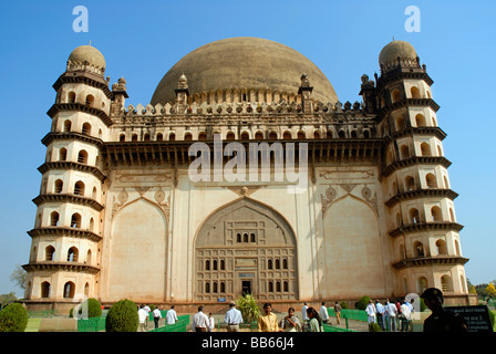 Bijapur - Karnataka, Gol Gumbaz generale - Visualizza. Foto Stock