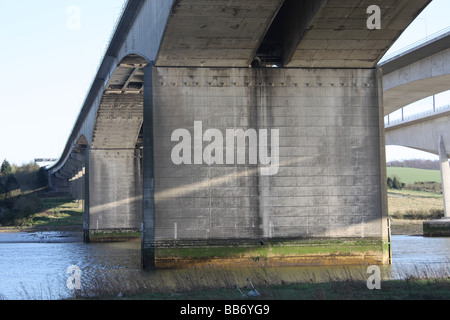 Ponte autostradale , Kent Foto Stock