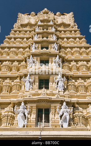 Chamundeswari tempio indù Chamundi Hill Mysore Karnataka India Foto Stock