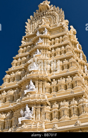 Chamundeswari tempio indù Chamundi Hill Mysore Karnataka India Foto Stock