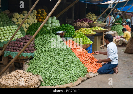 Mercato Devaraja Mysore Karnataka India Foto Stock