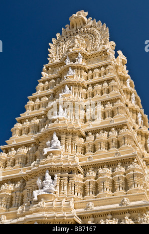 Chamundeswari tempio indù Chamundi Hill Mysore Karnataka India Foto Stock