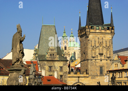 Prag Türme le torri di Praga 02 Foto Stock