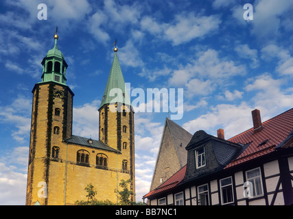 Marktkirche a Goslar Bassa Sassonia Germania Foto Stock