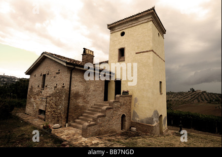 Casa colonica italiana la costruzione di hotel Foto Stock