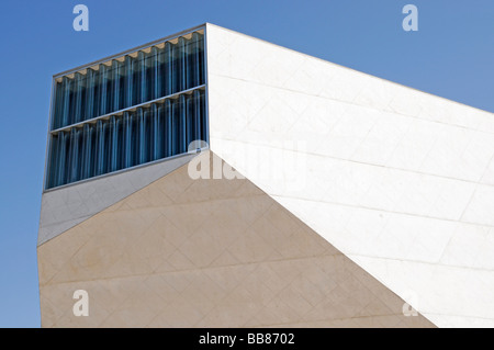 Casa da Mùsica, vista parziale apertura 2005, comunali concert house, Porto, Portogallo settentrionale, Europa Foto Stock