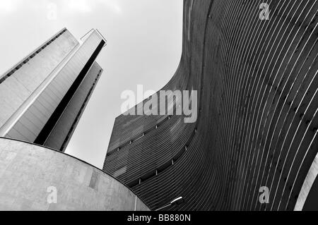 COPAN dall'architetto Oscar Niemeyer, Sao Paulo, Brasile, Sud America Foto Stock