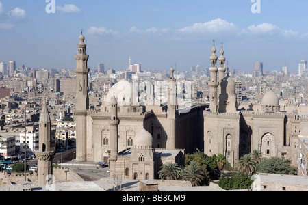 Sultan Moschea Hassan al Cairo, Egitto, Africa Foto Stock