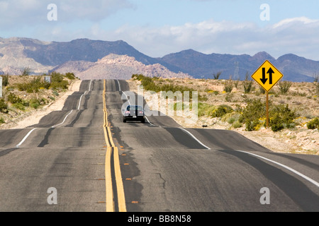 California Highway 98 vicino al confine del Messico in Imperial County California Meridionale STATI UNITI D'AMERICA Foto Stock