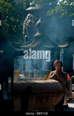 Asia cina hong kong Lantau Monastero Po Lin 2008 Foto Stock