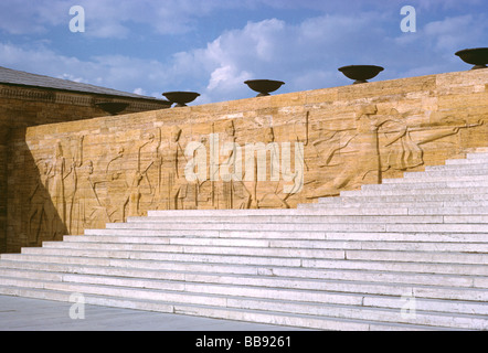 Anıt Kabir Atatürk s Mausoleo Ankara Turchia 670821 021 Foto Stock