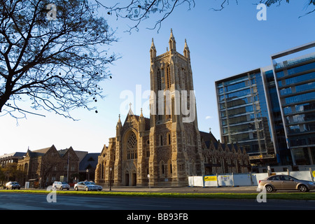 San Francesco Saverio Cattedrale su Victoria Square. Adelaide, South Australia, Australia Foto Stock