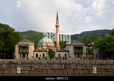 L'imperatore della moschea o Careva Dzamija moschea di Sarajevo capitale della Bosnia ed Erzegovina Foto Stock