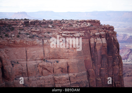 Il Parco Nazionale di Canyonlands, Moab, San Juan, Wayne, Garfield, e Grand contee, Utah, Stati Uniti d'America Foto Stock