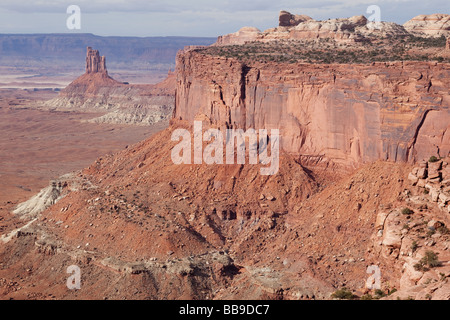 Il Parco Nazionale di Canyonlands, Moab, San Juan, Wayne, Garfield, e Grand contee, Utah, Stati Uniti d'America Foto Stock