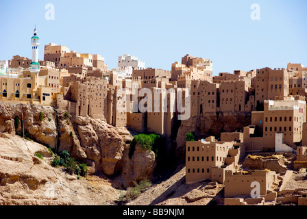 Wadi Doan Hadramawt Yemen Foto Stock