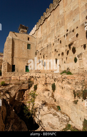 La giudea Hebron montagna la caverna di Macpela a Hebron Foto Stock