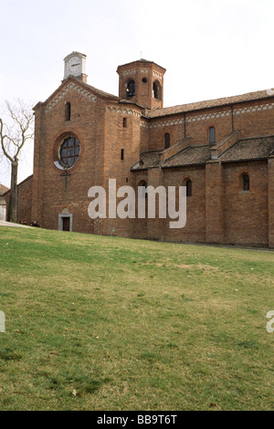 Parco Lombardo della Valle del Ticino l'Abbazia di Morimondo Provincia di Milano Italia Foto Stock