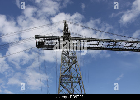 Pont Transbordeur attraverso La Charente Rochefort Francia Maggio 2009 Foto Stock