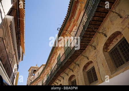 Palacio de Peñaflor Écija Sevilla Provincia Andalucía Peñaflor Palace di Ecija Siviglia Andalusia Spagna Foto Stock