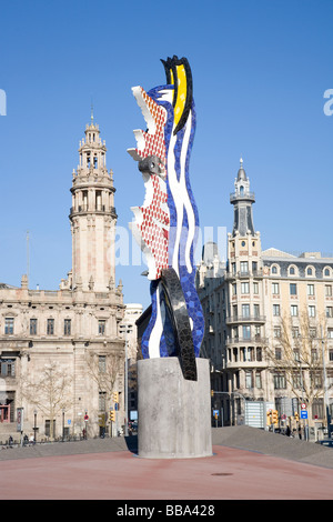 Roy Lichtenstein ho   Barcellona Foto Stock