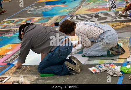 I Madonnari 2009 Foto Stock