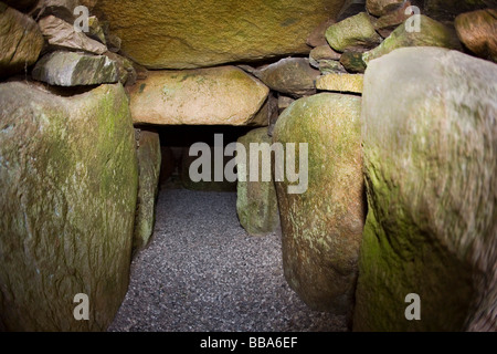 Tomba di passaggio a Lejre in Danimarca Foto Stock