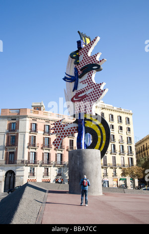 Roy Lichtenstein 2   Barcellona Foto Stock