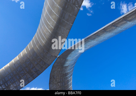 Il Whittle Arch architettura nel centro di Coventry, West Midlands in Inghilterra, Regno Unito Foto Stock