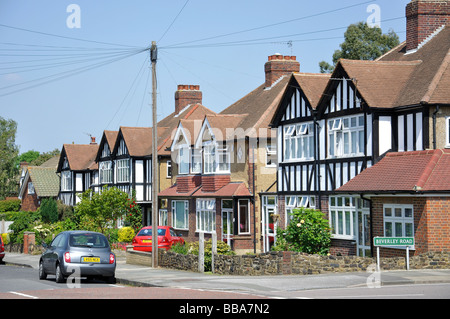 Strada di ghiaia, Bromley comune, Bromley, Greater London, England, Regno Unito Foto Stock