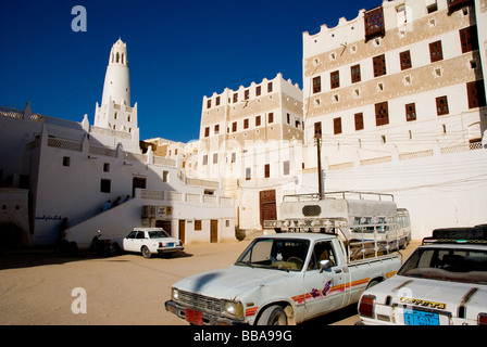 Shibam, Wadi Hadramaut, Seyun distretto, Yemen Foto Stock