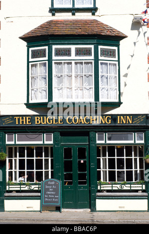 Il Bugle Coaching Inn, Yarmouth, Isle of Wight, England, Regno Unito, GB. Foto Stock