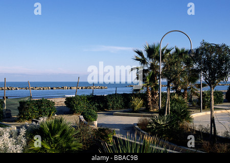 Italia, Marche, San Benedetto del Tronto Foto Stock