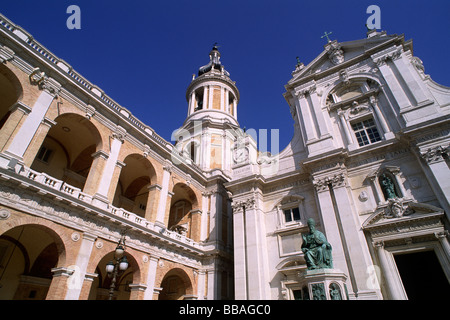 Italia, le Marche, Loreto, santuario di Santa Casa Foto Stock