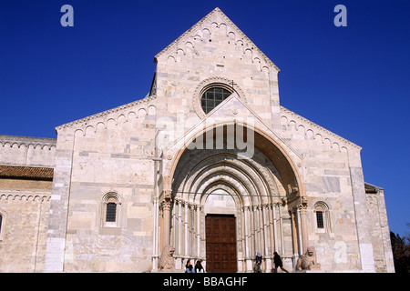 Italia, le Marche, Ancona, cattedrale di San Ciriaco Foto Stock